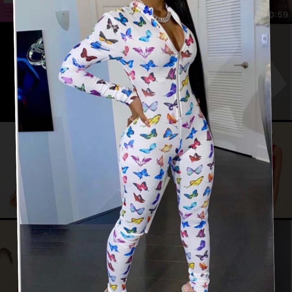 Butterfly jumpsuit